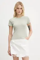 Tričko Hollister Co. dámské, zelená barva, KI339-5131