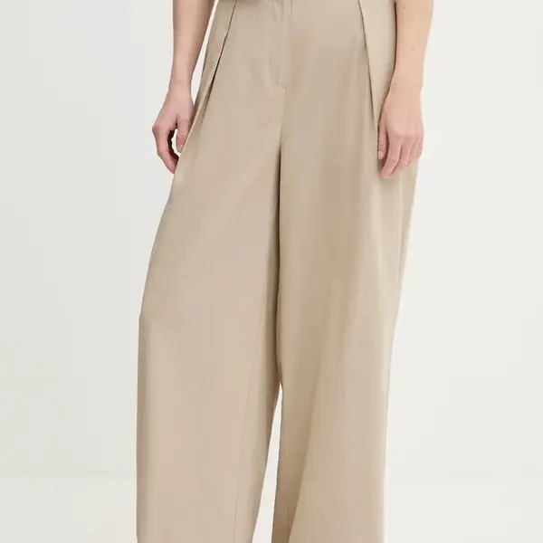 Kalhoty s příměsí lnu Barbour LUCY