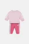 Kojenecká tepláková souprava adidas růžová barva, JV9853