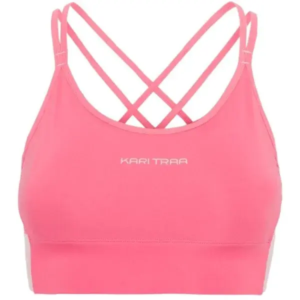 KARI TRAA SOFIA Dámska športová podprsenka, ružová, veľkosť