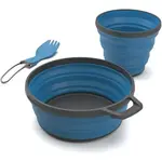 GSI Outdoors ESCAPE TABLE SET Jedálenský set, modrá, veľkosť