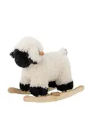 Houpací hračka Bloomingville Dolly Rocking Toy bílá barva