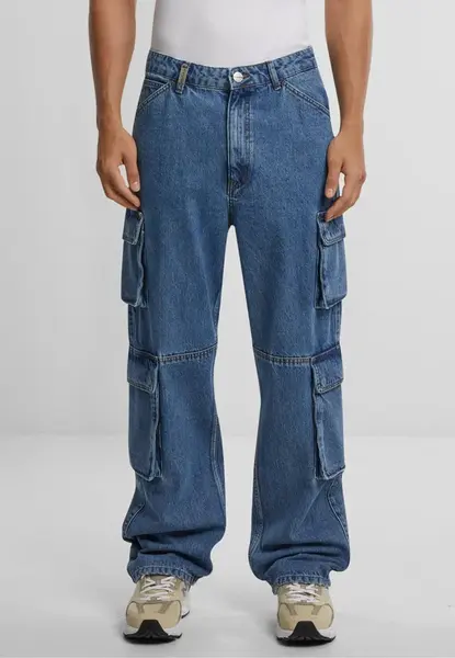 2Y Studios Rifľové kapsáče 'Aidan'  modrá