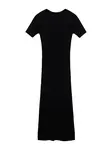 MANGO Šaty 'Nenufar'  čierna