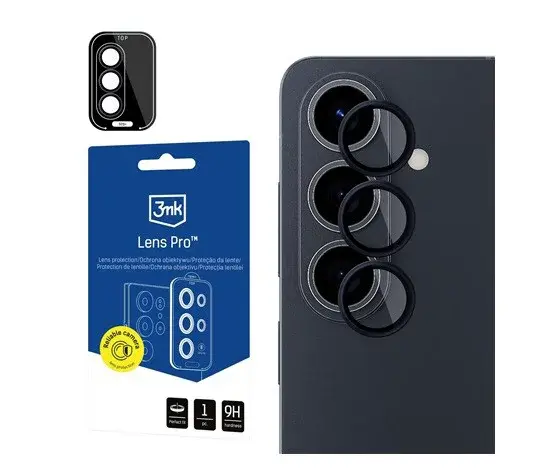 Ochrana kamery 3mk Lens Protection PRO pro Samsung Galaxy S26+, black