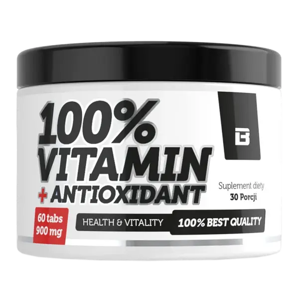 HiTec Nutrition 100% vitamin + antioxidant - 120 kapslí