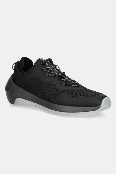 Dětské sneakers boty Emporio Armani černá barva, EM001675 AF14764 ZC004