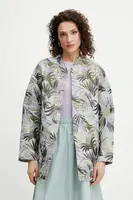 Bunda MAX&Co. šedá barva, přechodná, 2516081073200