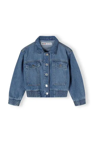 MINOTI Prechodná bunda  modrá denim