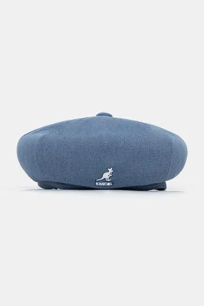 Baret Kangol BAMBOO JAX modrá barva, K3143ST.DB433