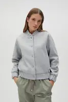 Marisse Women's Jacket L-Ku-4616 Grey Mel