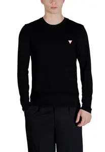 Černé triko Guess s dlouhým rukávem