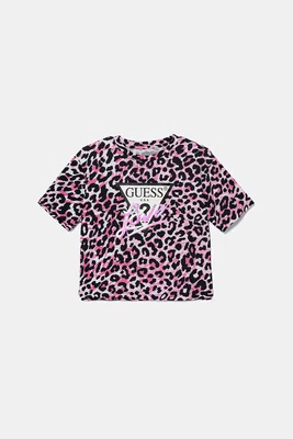 Dětské tričko Guess růžová barva, J5YI07 K6YW4