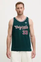 Tričko adidas Originals OG Jersey zelená barva, JM9954