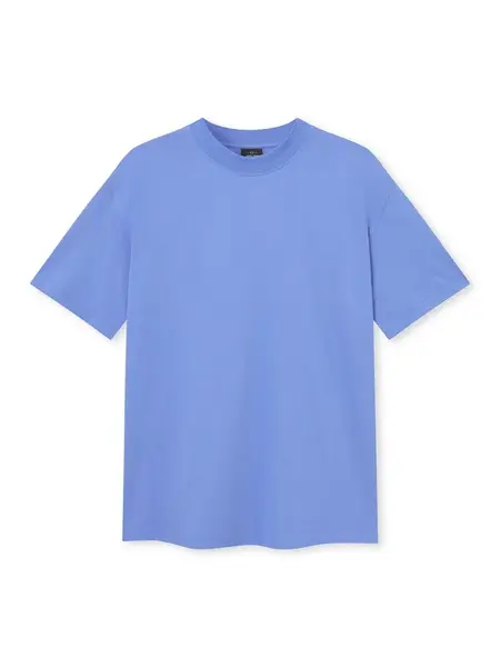 Johnny Urban Tričko 'Sammy Oversized'  modrofialová