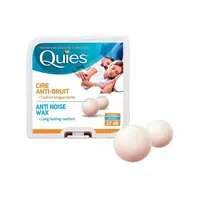 QUIES Chránič sluchu z přírodního vosku 8 párů
