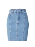 VILA Sukňa 'VIKENJA'  modrá denim