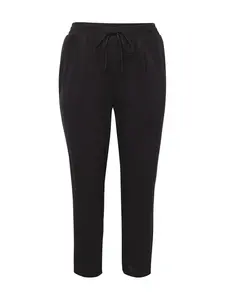 Vero Moda Curve Plisované nohavice 'VMJESMILO'  čierna