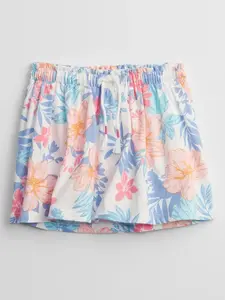 GAP Dětská sukně print knit skorts - Holky