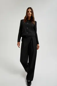 Marisse Women's Trousers L-Sp-4600 Black