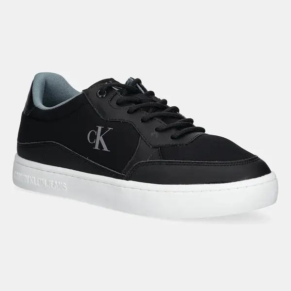 Sneakers boty Calvin Klein Jeans CLASSIC CUPSOLE TECH RIPSTOP černá barva, YM0YM01202