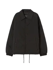 Bershka Prechodná bunda  čierna