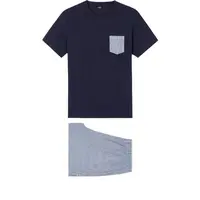 CELIO GIPYSHORT Pánske pyžamo, tmavo modrá, veľkosť