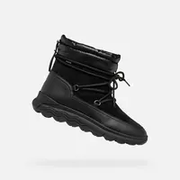 Black women's ankle boots Geox Spherica 4X4 Abx - Women's