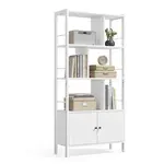 Boxxx REGÁL, bílá, barvy javoru, ocel, 74/154,5/30 cm