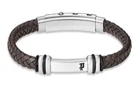 Police Pánský kožený náramek Highbridge PEAGB0041402