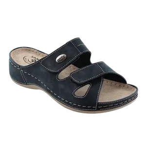 SANTÉ Dámské pantofle DS/152 MODRÁ v.38