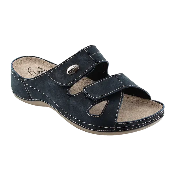 SANTÉ Dámské pantofle DS/152 MODRÁ v.38