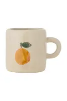 Hrnek Bloomingville Agnes 230 ml bílá barva