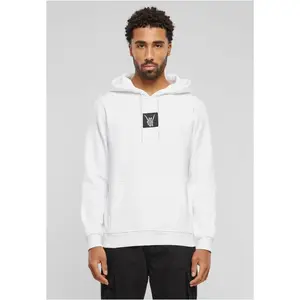 Men's Skelett Patch Hoody - white