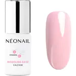 NEONAIL Modeling Base Calcium podkladový lak pre gélové nechty s vápnikom odtieň Blush Boomer 7,2 ml