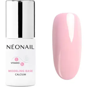 NEONAIL Modeling Base Calcium podkladový lak pre gélové nechty s vápnikom odtieň Blush Boomer 7,2 ml