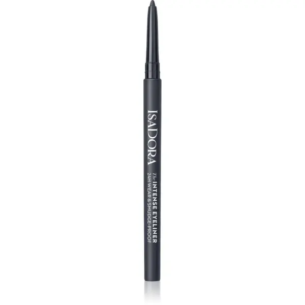 IsaDora The Intense Eyeliner dlhotrvajúca ceruzka na oči vodeodolná odtieň 63 Steel Gray 0.35 g