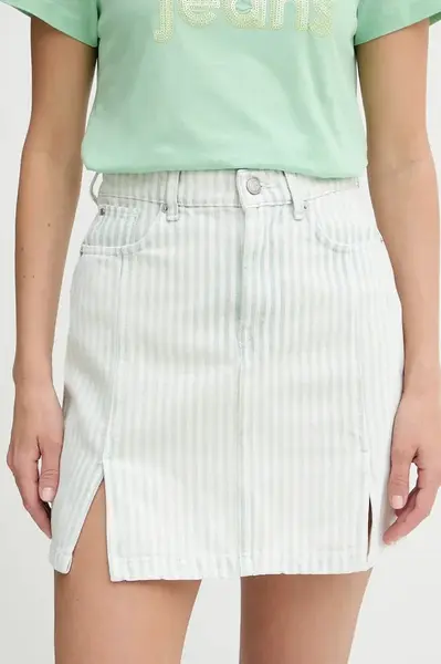 Džínová sukně Pepe Jeans mini, pouzdrová, PL901230