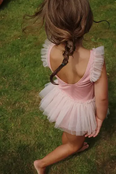 Plavky Konges Sløjd AMANDINE SWIMSUIT růžová barva, KS103356