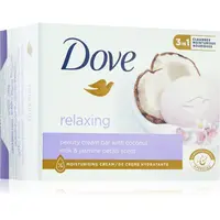 Dove Relaxing Coconut krémová tableta na umývanie Coconut milk & Jasmine petals 90 g