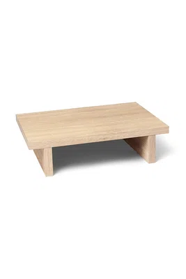 Stůl ferm LIVING Kona Side Table béžová barva