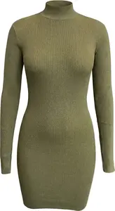 studioselect Pletené šaty 'Nova'  olivová