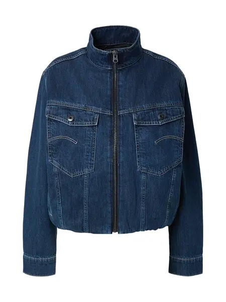 G-STAR Prechodná bunda  modrá denim