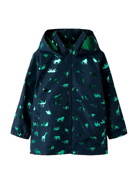 NAME IT Prechodná bunda 'NMMMax'  zafírová / zelená