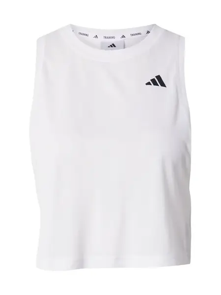 ADIDAS PERFORMANCE Športový top  čierna / biela