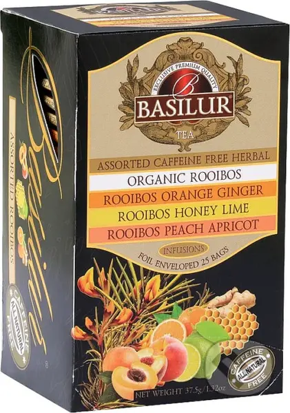 BASILUR Rooibos Assorted 25x1,5g