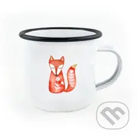 Smaltovaný hrnek Liška