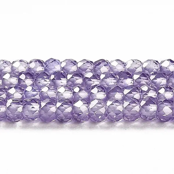 Cubic Zirconia Bead Strands