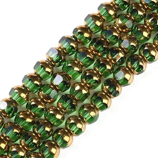 Electroplate Glass Beads Strands