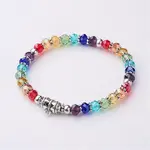 Glass Beaded Stretch Bracelets